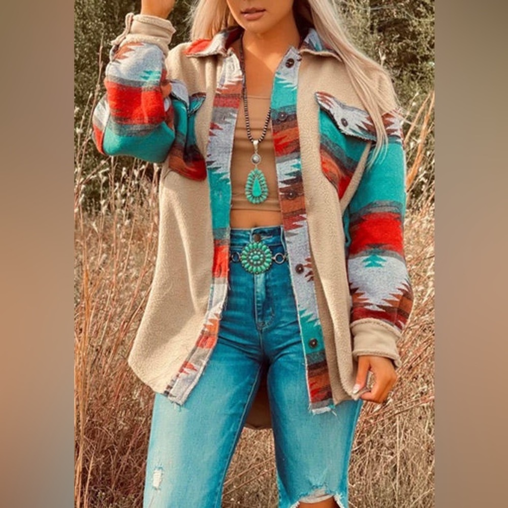 Aztec coat - Picture 2 of 2